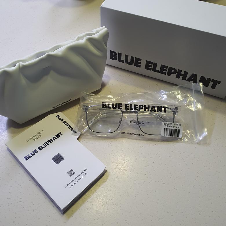 メガネ BLUE ELEPHANT PRAM crystal BLUE ELEPHANT PRAM crystal メガネ|mercariメルカリ官方指定