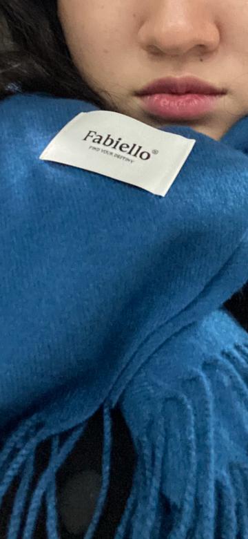 【FABIELLO】Wool touch estoni muffler★送料・関税込 Wool touch estoni muffler (cals pink) - 파비엘로