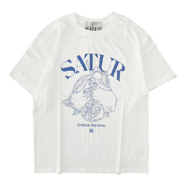 ★SATUR★Capri Citron Drawing Summer Graphic T-Shirt★ MUSINSA | SATUR Capri Citron Drawing Summer Graphic Short