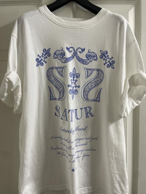 SATUR | 세터 | 클래시 노스텔지아 빈티지 그래픽 반팔 티셔츠