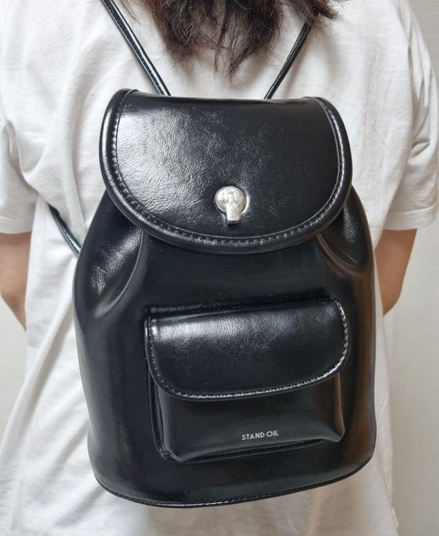 Ditto Backpack · 디토 백팩 / 블랙 | Stand Oil