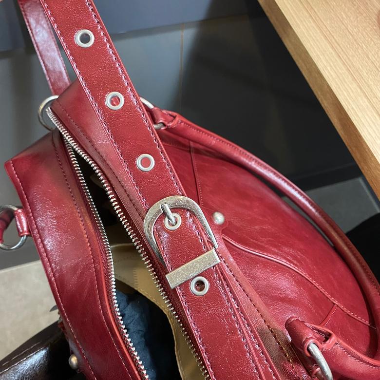 ショルダーバッグ・ポシェット Faux Leather MOS Bag BURGUNDY MUSINSA | SUNBURN PROJECT Faux Leather M.O.S Bag, BURGUNDY