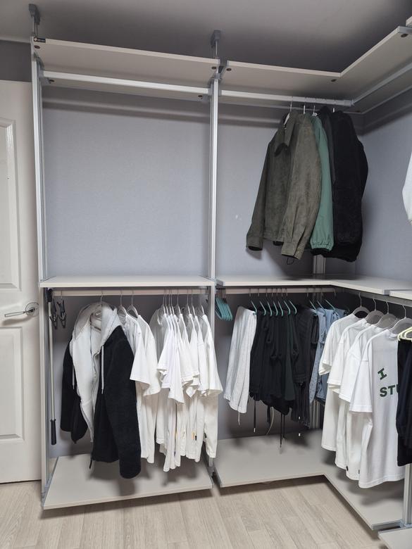 전*정 고객님 드레스룸 시스템행거 설치 후기 사진 2
