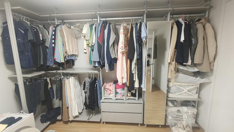 김*경 고객님 드레스룸 시스템행거 설치 후기 사진 2