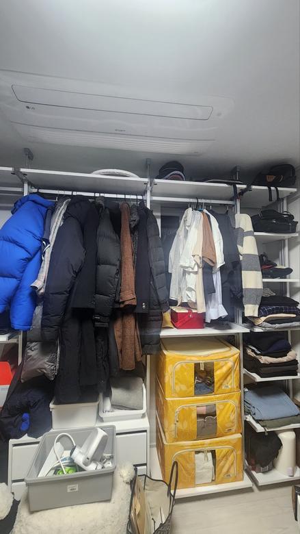 심*용 고객님이 올려주신 드레스룸 후기 사진